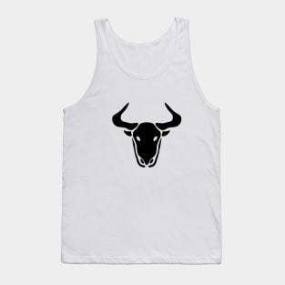 Minimalist Taurus Bull Tank Top